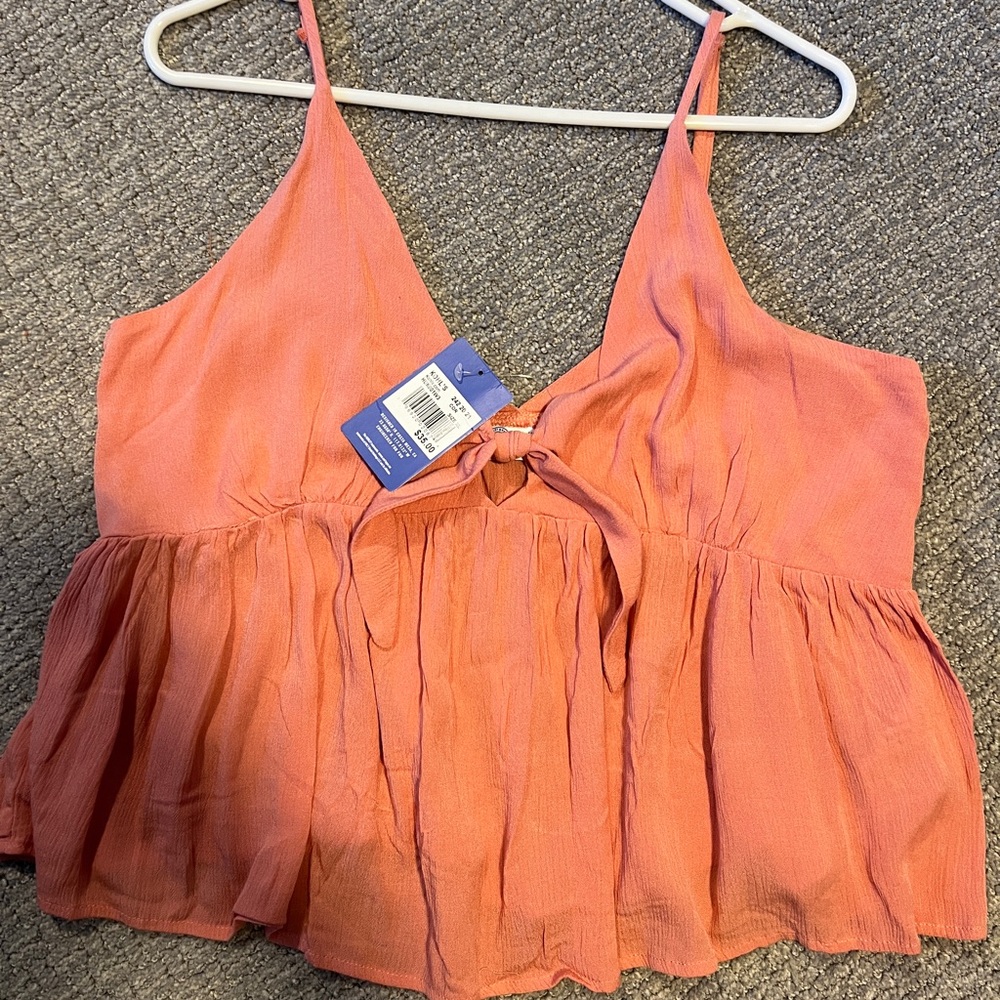 Xl flowy crop top
